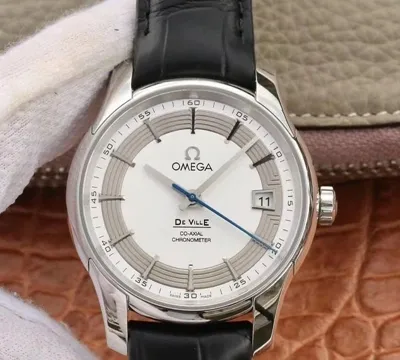 Omega De Ville 431.33.41.21.02.001 VS Factory 1:1 Best Edition Replica Watch Silver white Dial Swiss ETA8500
